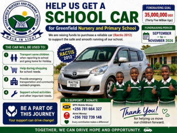 car fundraising uganda
