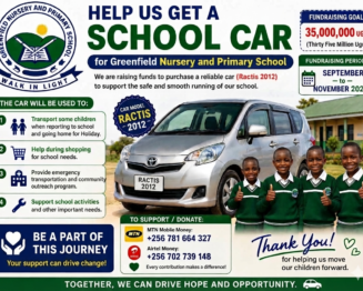 car fundraising uganda